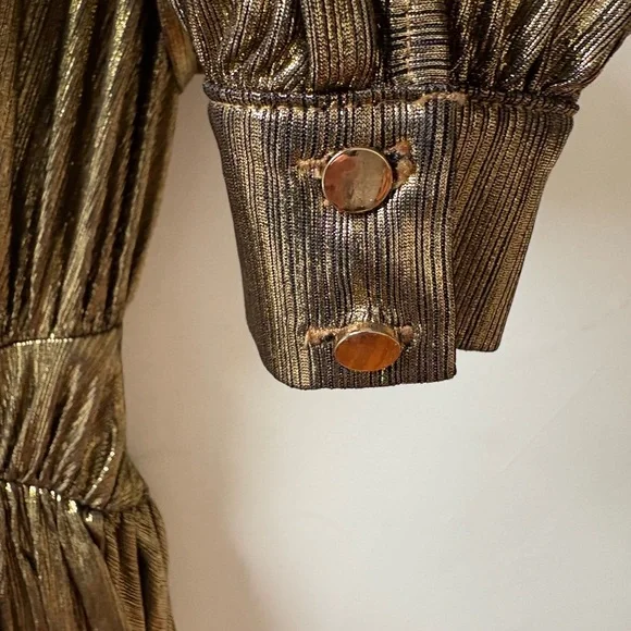 House of CB Gold Dress​ - Picture 6 of 14